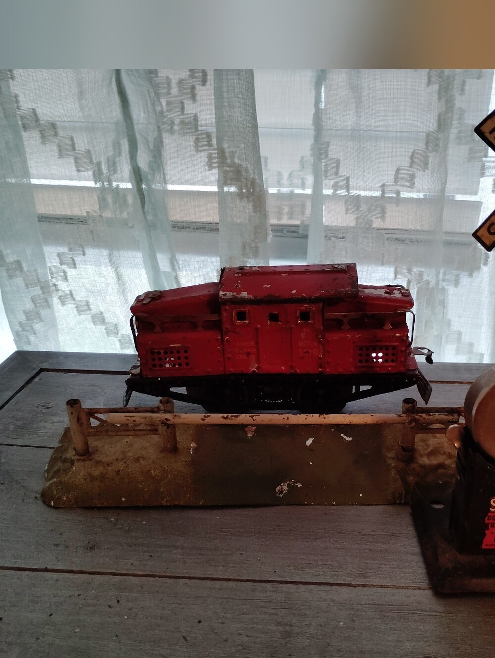 Vintage Model Train And Accessories
